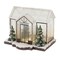 Melrose LED Lighted "Winter Garden" Greenhouse Christmas Tabletop Decoration - 10"